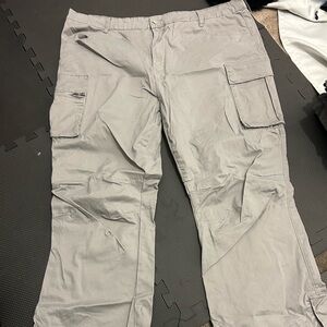 Fashion Nova Gray Cargo Pants